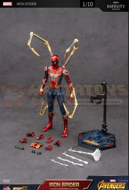 PREORDER - ZD TOYS - MARVEL - 1/10 Scale - Iron SPIDER 2.0