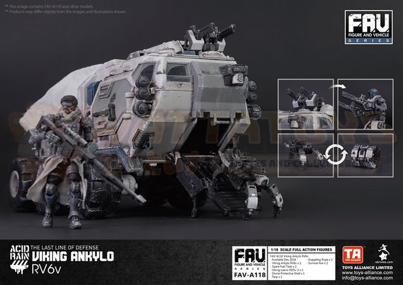 PREORDER - ACID RAIN - 1/18 Scale - Viking Ankylo RV6v