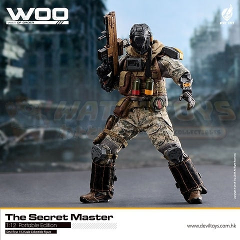 PREORDER - DEVIL TOYS - 1/12 Scale - War of order Secret Master