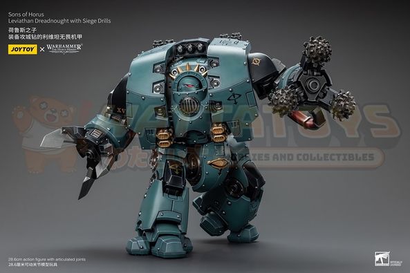 PREORDER - JOYTOY - Sons of Horus Leviathan Dreadnought with Siege Drills