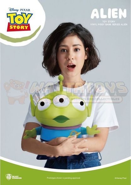 PREORDER - BEAST KINGDOM - DISNEY - Toy Story - Large Vinyl Piggy Bank : Alien (RE)