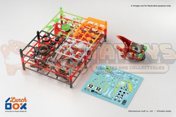 PREORDER - EARNESCORE - Craft Dynastes Jialali Racing Team - Transparent Red Color