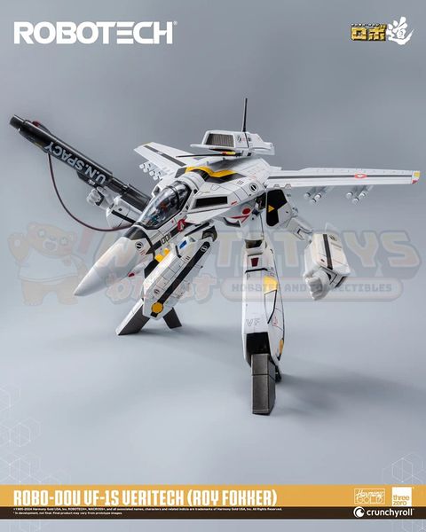 PREORDER - THREE ZERO - ROBOTECH - ROBO-DOU ROBOTECH VF‐1S Veritech (Roy Fokker)