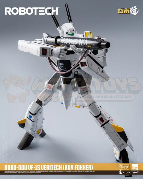 PREORDER - THREE ZERO - ROBOTECH - ROBO-DOU ROBOTECH VF‐1S Veritech (Roy Fokker)