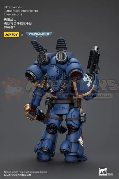 PREORDER - JOYTOY - WARHAMMER 40K - 1/18 Scale - Ultramarines Jump Pack Intercessors Intercessor 2