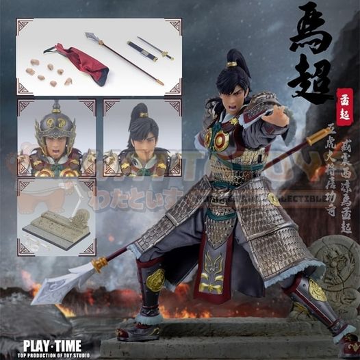 PREORDER - PLAY TIME - 1/12 Scale - The Romance of Three Kingdoms Ma Chao