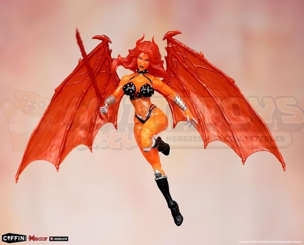 PREORDER - EXECUTIVE REPLICAS x LOOSE COLLECTOR - HELLWITCH - 1/12 Scale -  BLAZING HELLFIRE EDITION