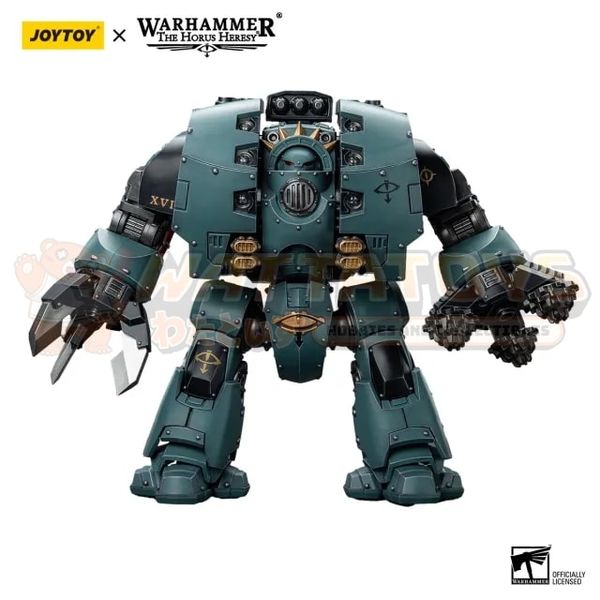 PREORDER - JOYTOY - WARHAMMER 40K - 1/18 Scale - Sons of Horus Leviathan Dreadnought with Siege Drills