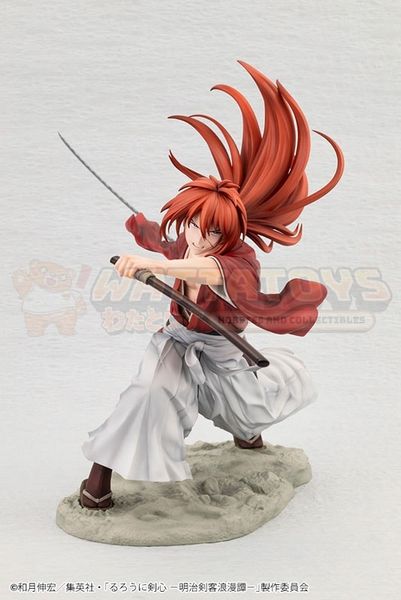 PREORDER - KOTOBUKIYA - RUROUNI KENSHIN - 1/8 Scale - ARTFX J Kenshin Himura