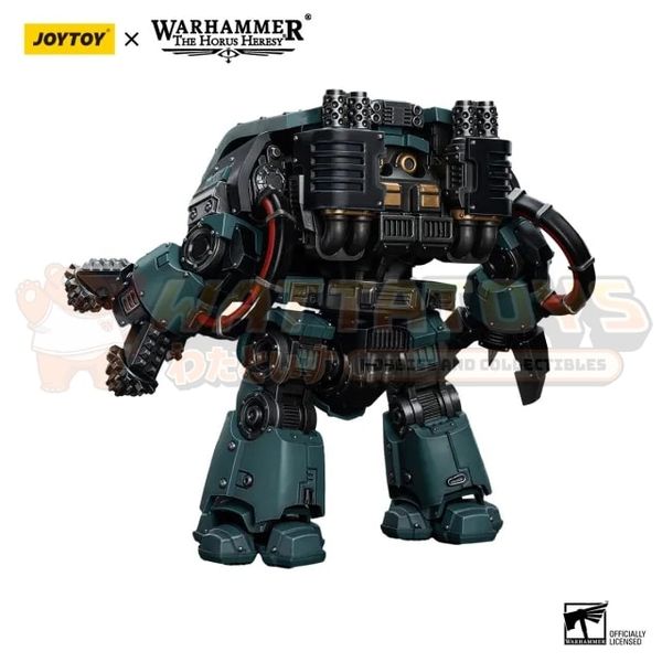 PREORDER - JOYTOY - WARHAMMER 40K - 1/18 Scale - Sons of Horus Leviathan Dreadnought with Siege Drills