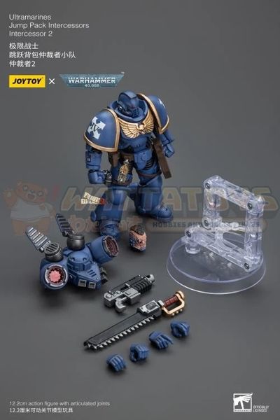 PREORDER - JOYTOY - WARHAMMER 40K - 1/18 Scale - Ultramarines Jump Pack Intercessors Intercessor 2