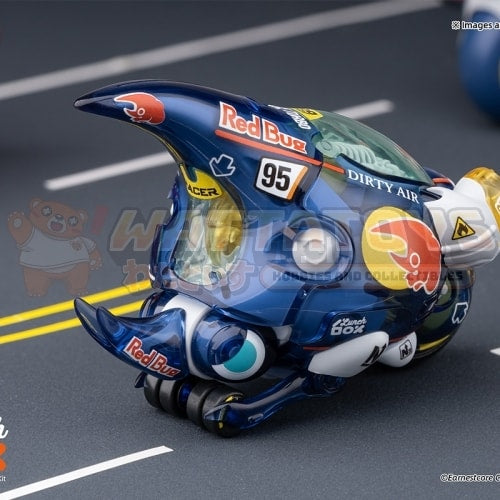 PREORDER - EARNESCORE - Craft Dynastes Unproportional Red Bull Beetle Racing Team Transparent Blue Color
