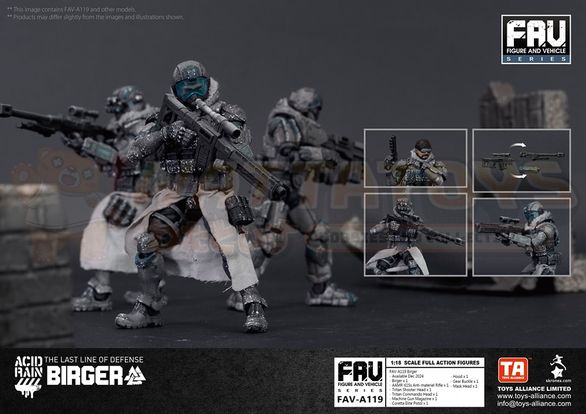 PREORDER - ACID RAIN - 1/18 Scale - Birger