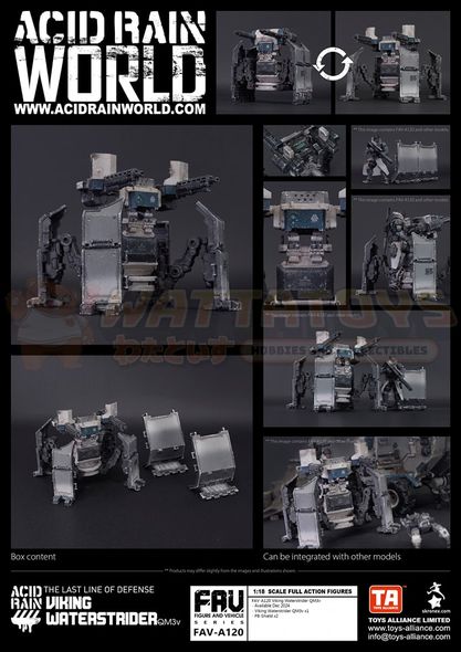 PREORDER - ACID RAIN - 1/18 Scale - Viking Waterstrider QM3v