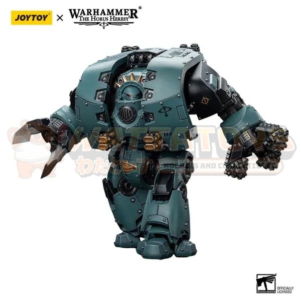 PREORDER - JOYTOY - WARHAMMER 40K - 1/18 Scale - Sons of Horus Leviathan Dreadnought with Siege Drills