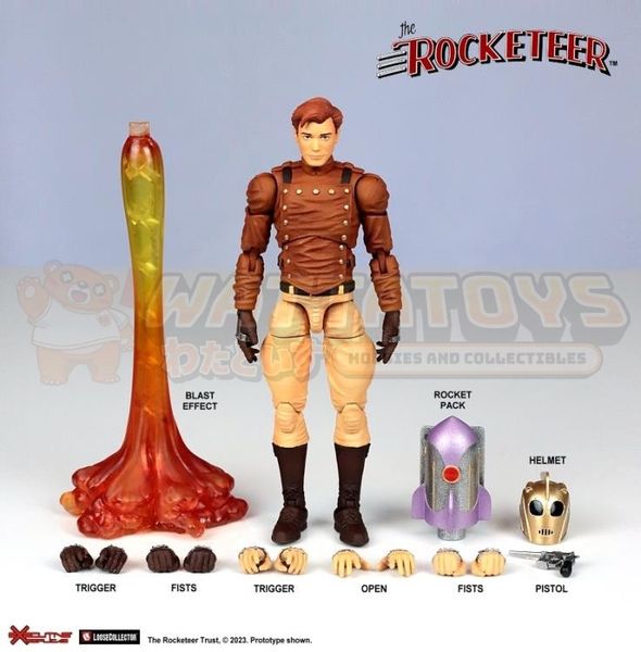 PREORDER - EXECUTIVE REPLICAS x LOOSE COLLECTOR - THE ROCKETEER - 1/12 Scale -  THE ROCKETEER