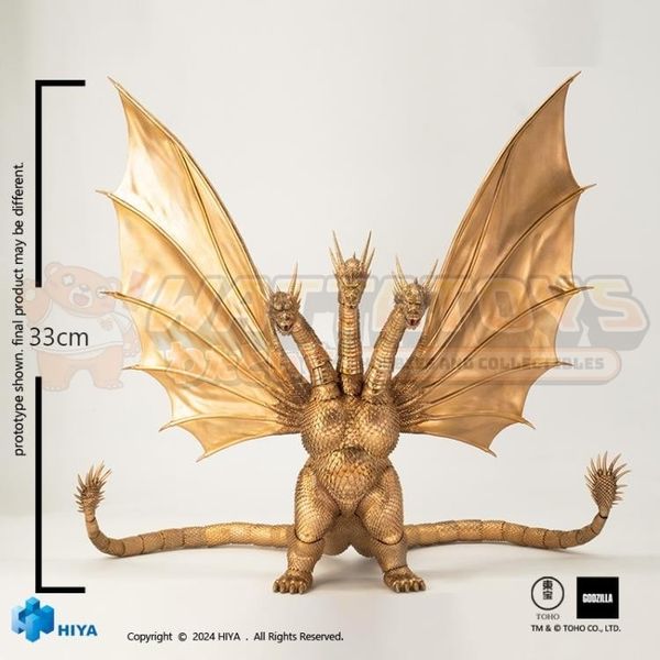 PREORDER - HIYATOYS - Godzilla - King Ghidorah (1991)