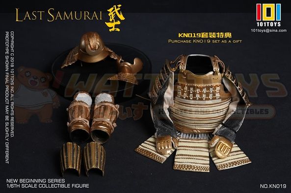 PREORDER - 101TOYS - The Last Samurai - 1/6 Scale - NEW BEGINNER SERIES OF The Last Samurai Three Samurai Set KN019