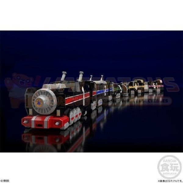 PREORDER - BANDAI - POWER RANGERS - SUPER MINIPLA RENKETSU GATTAI GRAND LINER