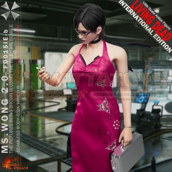 PREORDER - HOT HEART - RESIEENT EVIL - 1/6 scale - Woman spy Ms.Wong 2.0 International Edition Deluxe