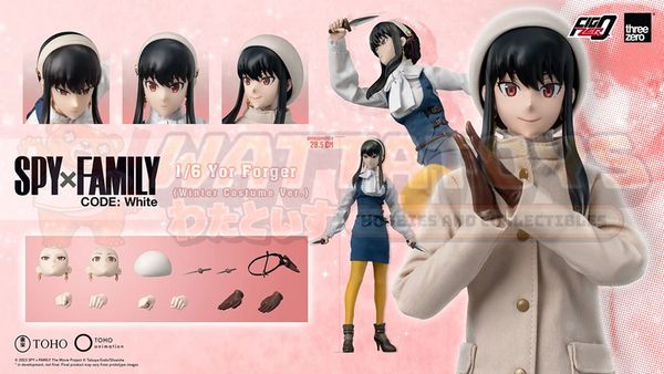 THREEZERO - SPY×FAMILY - 1/6 Scale - CODE: White - FigZero Yor Forger (Winter Costume Ver.)