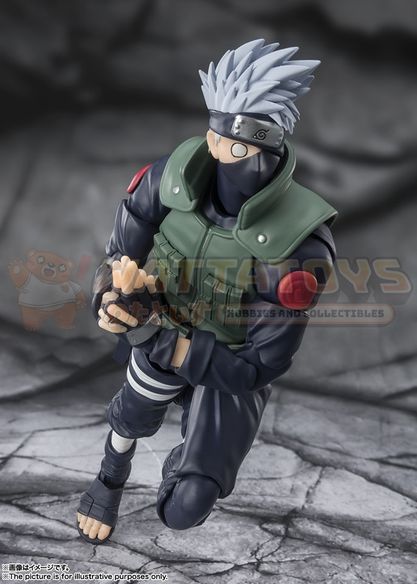 PREORDER - BANDAI TAMASHII NATIONS - NARUTO - S.H. Figuarts HATAKE KAKASHI The famed Sharingan Hero