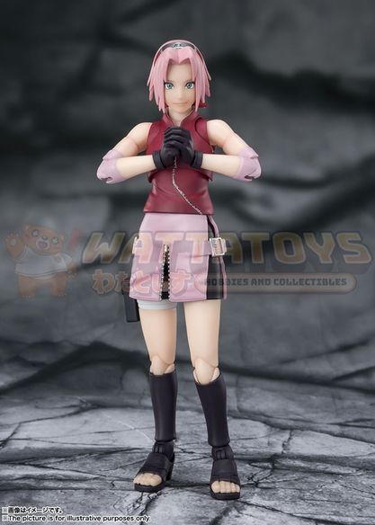 PREORDER - BANDAI TAMASHII NATIONS - NARUTO - S.H. Figuarts SAKURA HARUNO Inheritor of Tsunade's indominable will [REISSUE]