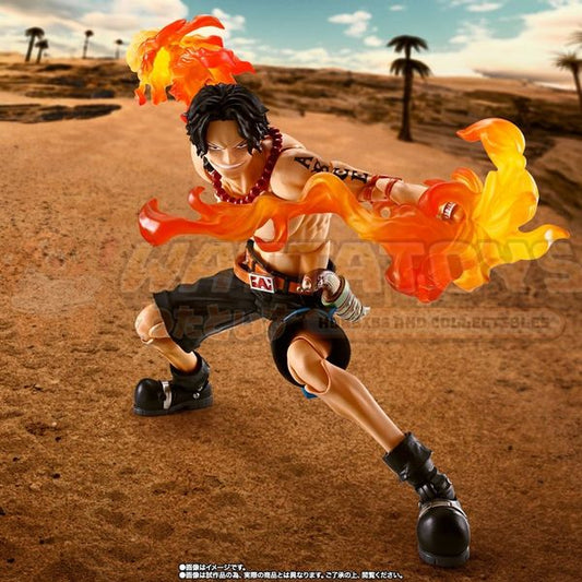 PREORDER - BANDAI - ONE PIECE - S.H.Figuarts PORTGAS D. ACE FLAME FIST