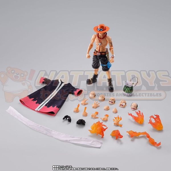 PREORDER - BANDAI - ONE PIECE - S.H.Figuarts PORTGAS D. ACE FLAME FIST