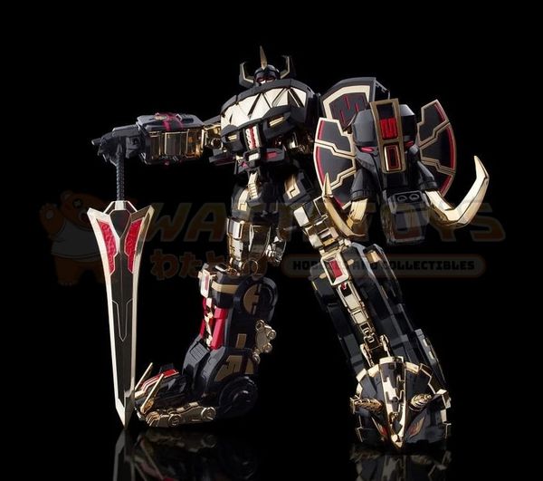 PREORDER - FLAME TOYS - POWER RANGERS - [FURAI MODEL] MIGHTY MORPHIN POWER RANGERS MEGAZORD (BLACK LIMITED VER.)