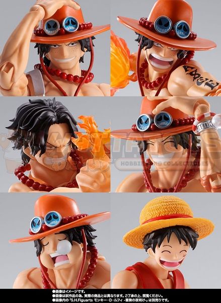 PREORDER - BANDAI - ONE PIECE - S.H.Figuarts PORTGAS D. ACE FLAME FIST