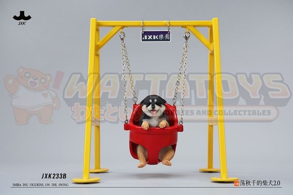 PREORDER - JXK - 1/6 Scale - Shiba Inu Figurine on The Swing