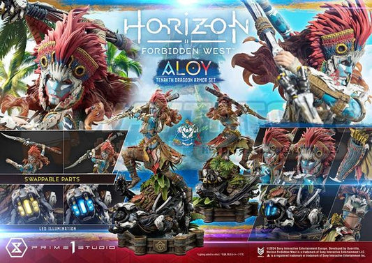 PREORDER - PRIME 1 STUDIOS - HORIZON - 1/4 Scale - Ultimate Premium Masterline Horizon Forbidden West Aloy Tenakth Dragoon Armor Set