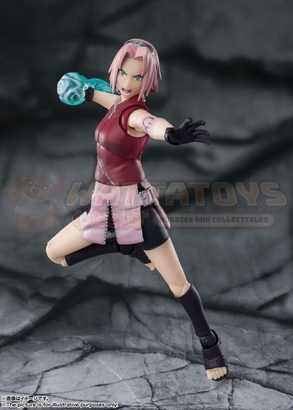 PREORDER - BANDAI TAMASHII NATIONS - NARUTO - S.H. Figuarts SAKURA HARUNO Inheritor of Tsunade's indominable will [REISSUE]