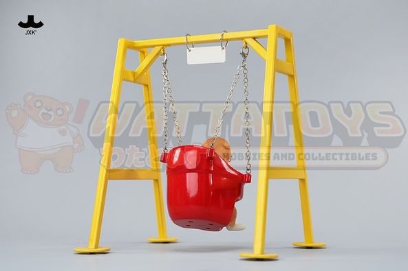 PREORDER - JXK - 1/6 Scale - Shiba Inu Figurine on The Swing