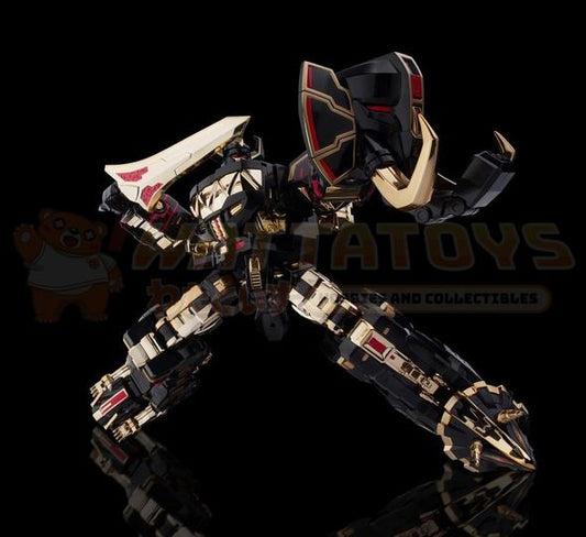 PREORDER - FLAME TOYS - POWER RANGERS - [FURAI MODEL] MIGHTY MORPHIN POWER RANGERS MEGAZORD (BLACK LIMITED VER.)