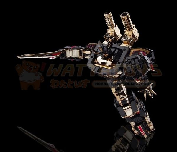 PREORDER - FLAME TOYS - POWER RANGERS - [FURAI MODEL] MIGHTY MORPHIN POWER RANGERS MEGAZORD (BLACK LIMITED VER.)