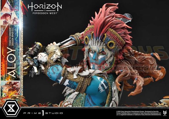 PREORDER - PRIME 1 STUDIOS - HORIZON - 1/4 Scale - Ultimate Premium Masterline Horizon Forbidden West Aloy Tenakth Dragoon Armor Set