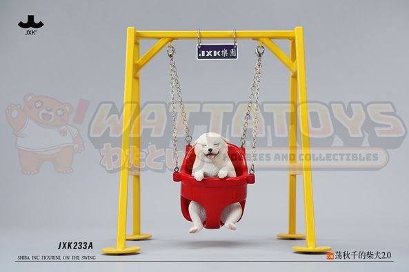 PREORDER - JXK - 1/6 Scale - Shiba Inu Figurine on The Swing