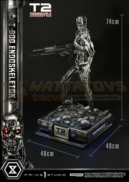 PREORDER - PRIME 1 STUDIO - Terminator 2: Judgment Day - 1/3 Scale - Museum Masterline T-800 Endoskeleton