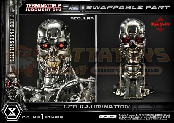 PREORDER - PRIME 1 STUDIO - Terminator 2: Judgment Day - 1/3 Scale - Museum Masterline T-800 Endoskeleton DX Bonus Version