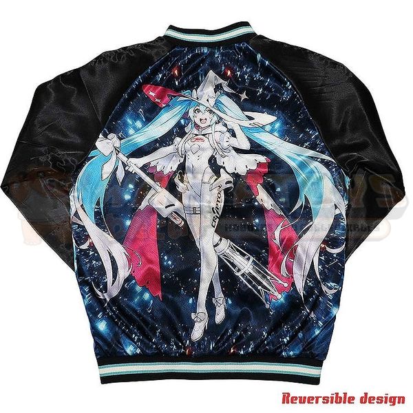 PREORDER - 16 DIRECTIONS - HATSUNE MIKU GT PROJECT - GSR Racing Miku Souvenir Jacket: 2024 Model (M)