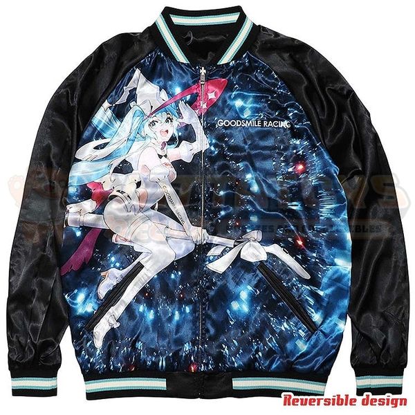 PREORDER - 16 DIRECTIONS - HATSUNE MIKU GT PROJECT - GSR Racing Miku Souvenir Jacket: 2024 Model (M)