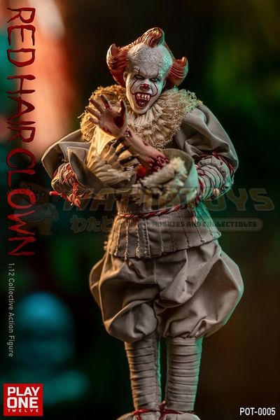 PREORDER - PLAY ONE TWELVE - IT - 1/12 Scale - Red Hair Clown