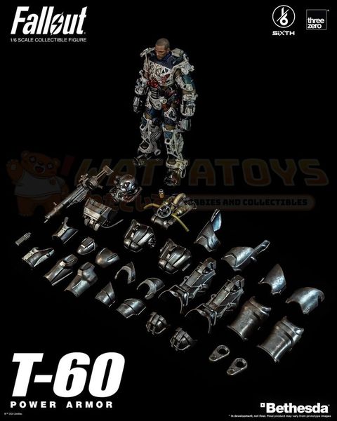 PREORDER - THREE ZERO - Fallout - 1/6 Scale - T-60 Power Armor