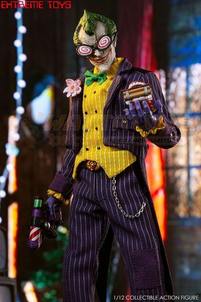 PREORDER - EXTREME TOYS - DC COMICS - 1/12 Scale - Cyber Knight Joker (Akahan Knight Joker)