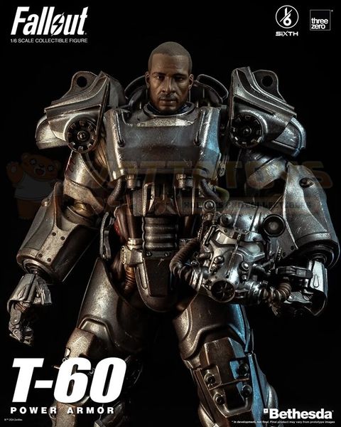 PREORDER - THREE ZERO - Fallout - 1/6 Scale - T-60 Power Armor