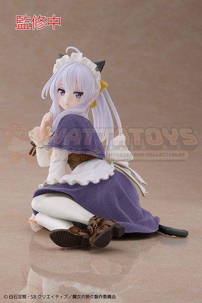 PREORDER - TAITO - Wandering Witch: The Journey of Elaina - Desktop Cute Figure - Elaina (Cat Maid Ver.) Renewal Edition