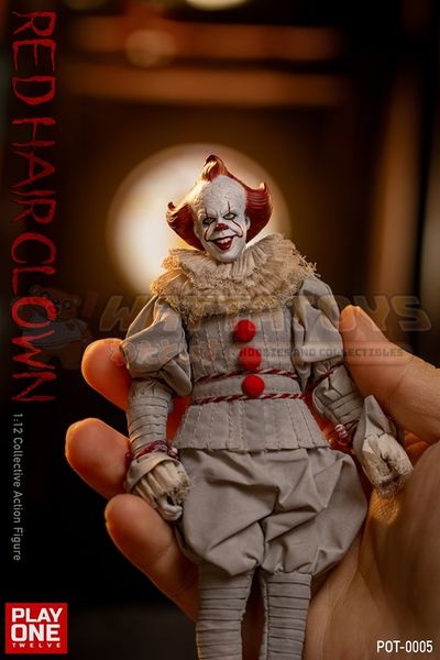 PREORDER - PLAY ONE TWELVE - IT - 1/12 Scale - Red Hair Clown