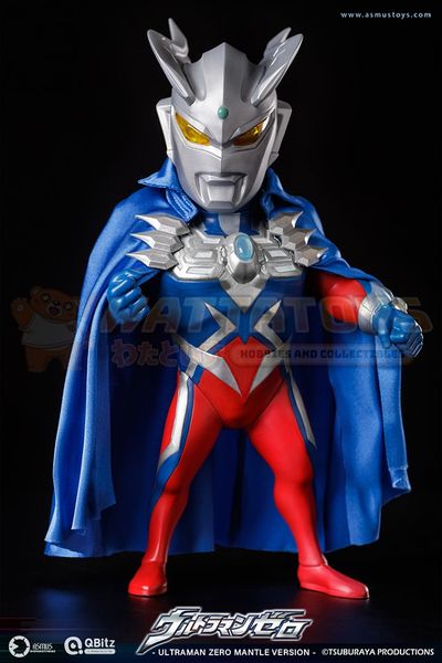 PREORDER - ASMUS TOYS - ULTRAMAN - 21cm QBITZ XL SERIES ZERO Mantle Version